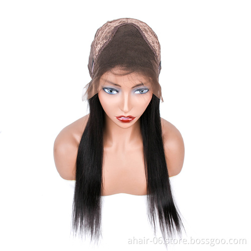 13*4 Lace, Light Swiss Lace Wigs Wholesale,10-28 Inch 10A Top Grade Lace Frontal Wig 100% Raw Brazilian Virgin Human Hair